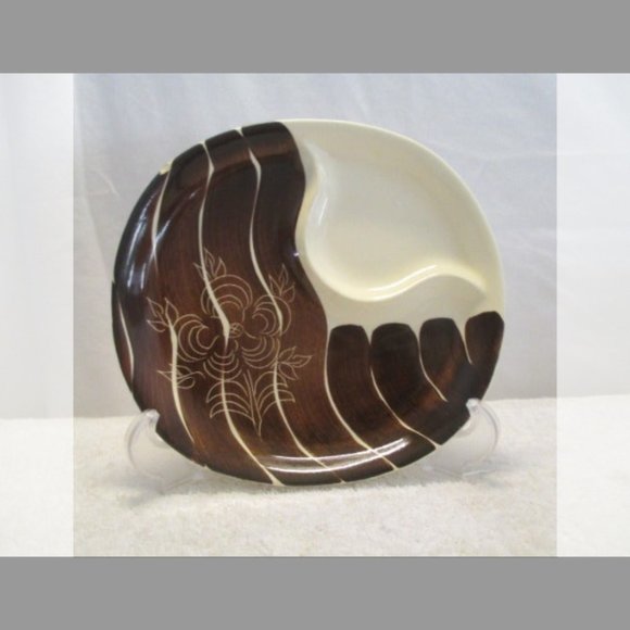 2 Rare Vintage Puriton Slip Ware "INTAGLIO" Tea and Toast Plates " 8.5" - Picture 11 of 12